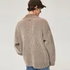 Herrtr￶jor 2022 Autumn Luxury Fashion Sweater Men Cardigan Coat Vintage Texture Knitwear Boutique Clothing Simple Style