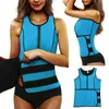 Kadın şekillendiricileri egzersiz vücut şekillendirici tank üst yoga shapewear yelek yüksek esneklik ter zayıflama göbek kemeri