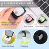 Headlamps Outdoor Night Clip On Running Lights Reflective USB Rechargeable LED Light Gear Safety Accessories