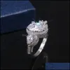 An￩is de casamento an￩is de casamento ￡gua gota de zirc￴nia c￺bica para mulheres brilhantes no engajamento de pedra feminina j￳ias de moda ANEL Baguewedding Br dheky