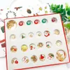 Charm Bracelets Christmas Advent Calendar Themed DIY Jewelry Making Set Gift Box for Women 221024