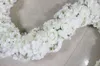 Dekorativa blommor Spr Rose Arch Row 2m/Piece Wedding Decoration Flower Arrangement Bakgrund Bord Centerpiece Flore