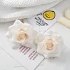 Dekorativa blommor 120st Artificial Flower Head Rose Silk Diy Wedding Birthday Party Decoration Scrapbooking Home