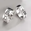 Band Ringe Mode Unisex Luxus Ring für Männer Frauen Unisex Ghost Designer Ringe Schmuck Splitter Farbe1552814