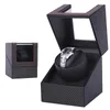 Watch Boxes US Plug Automatic Mechanical Winding Box Motor Shaker Winder Holder Display Jewelry Storage Organizer