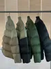 Men039s Parkas Kış Kış High Street Rock Hip Hop Colorblock Ceket Erkek Bombacı 2210244129717