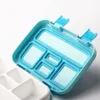 Bento Boxes Portable Lunch BPA Бесплатный пищевой контейнер для пикника для детей запечатанного салата на открытом воздухе.