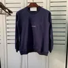 Man Pullover Swefshirts Designer Sweatshirts Mens Jumper with Counter Button Woman Womens Sweatshirt Crewneck Sweater