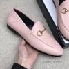 Mode Kleid Schuhe Freizeitschuh Männer Trample Lazy Loafers Klassische Frauen Flache Designer Authentische Metallschnalle Dame Leder Brief Mules Princetown Große Größe