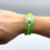 Charm Bracelets World-Cup Argentina Brazil Germany Spain National Flag LED Bracelet Glow Watch Football Team Cheer Props Party Decor 221024