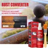 Soluzioni per lavaggio auto 100ml Pasta antiruggine per rimuovere la ruggine Convertitore multiuso per telaio Riparazione Proteggi superfici metalliche in ferro Manutenzione Pulita