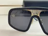 Nuevo diseño de gafas de sol de diseño de moda creador exquisito marco piloto de estilo simple y popular al aire libre UV400 Protectores Protective Sevasses285v