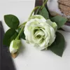 Dekorativa blommor 5st konstgjorda siden Rose Long Branch Bouquet For Wedding Home Decoration Diy Wreath Fake Plants Supplies Tillbeh￶r