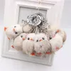 Mignon pompom keychain cadeau cadeau de canard jaune clés clés charme animal enfants toys cadeaux de859