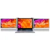15in Dual Extender Screen FHD 1080P IPS Folding Monitor Portable For Laptops PCs Mobile Phones