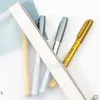 Gold Silver Painting Pen Signature Paintings Pen Tire Tread Graffiti Waterproof Non Fading Marker Pens Student Writing Supplies BH7796 TYJ