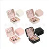 Storage Boxes Bins Storage Box Travel Jewelry Boxes Organizer Pu Leather Display Storages Case Necklace Earrings Rings Jewellry Ho Dhqw6