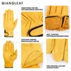 Cycling Gloves Cowhide Rock Climbing Sport Safety Protection ather Glove Driving Grinding Welding Multipurpose Working 527NP L221024