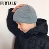 Beanieskull Caps Furtalk Kids Beanie Hat Winter for Girls Boys nitte autnate Spring Beanies Skullies Unisex Child Black Bonnet Cap 2-5 Years 221024