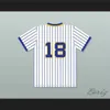 Barato Dan Marino 18 Central Catholic High School White Finstriped Baseball Jersey Mens costurou camisas