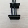 Компьютерные кабели 4pin ide molex до 2-порта 15PIN SATA жесткий диск жесткого диска жесткого диска SSD Питания короткий кабельный шнур 18Awg проволочный компьютер DIY