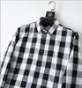 Herrt-shirts designer mens formella aff￤rsskjortor mode casual skjorta l￥ng￤rmad 2022#132