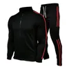 Herrtr￶jor 2022 s￤tter m￤rke sportkl￤der tr￤ningsdr￤kter blixtl￥s sporta byxor casual outwear sportdr￤kter