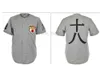 En Kaliteli Tokyo Kyojin Giants 1936 Yol Forması Çift Dikişli İsim Numarası Logolar Erkekler Kadınlar İçin Beyzbol Forması Retro Gençlik Özelleştirilebilir