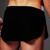 Cuecas de roupas íntimas soltas masculinas boxers praia praia cora -cintura sólida respirável shorts para dormir