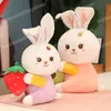 32/50 centimetri Simpatico Peluche Coniglio di Frutta Morbido Farcito Tenere Carota Bambini Cuscino Regali Creativi per I Bambini Bambino Sonno bambola