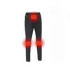 Skiing BIB Pants USB Heating Trousers Heated Usb Charging Ectric Winter Outdoor Hiking Snowboarding Women Men Warm L221025