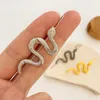 Backs Earrings Fashion Gothic Punk Snake Ear Cuff Hyperbole Hook Personality Vintage Cool Women Girls Party Jewelry Clip On