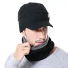 Beanie / Skull Caps New High Quality Men Winter Hat With Brim 1998 Label Winter Cap For Men Outdoor Wool Keep Warm Fashion Cappello lavorato a maglia Dropshipping T221020