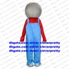 T'Choupi Tchoupi Purim Mascot Costume Adult Cartoon Character Outfit Performance Performance Comple Costum Cx020