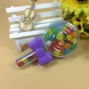 Cadeau cadeau 12pcs bébé bonbons décorations d'anniversaire boîtes à sucettes pour douche faveurs de fête de mariage