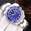 zegarki męskie złote automatyczne mechaniczne ceramika zegarki 40mm pełna stal nierdzewna zapięcie szybowcowe Swim sapphire super luminous submarlner u1 zegarki na rękę