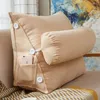 Kudde triangulär sängen tatami mjukpackad säng midja stort ryggstöd soffa fönster sovrum avtagbart och tvättbart