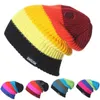 Bonnet / Skull Caps Hommes Femmes Ski Chaud Chapeaux D'hiver Tricot Patinage Skull Caps Pour Femme Col Roulé Bonnets Chapeau Snowboard Ski Cap T221020