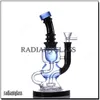 Hookahs do tipo ovo colorido Reciclador Bongue Bongus Bent Tipo de Bentshead Percolator para Tabaco Smoking Mini Bongos Handmades atacado porcelana