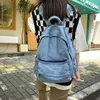 Backpack Women's Denim Female Leisure Travel Outing Shoulder Bag Fashion Schoolbags Bookbag Suitable For Boys And Girls