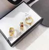 Fashion Women Ring de alta calidad Joya de cristal clásica diseñadores de anillos de anillo de ring para mujeres