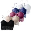 Bustiers Corsets 2022 Arrivée Femmes Soutien-gorge sans fil Boucle supérieure Sexy Avoir un coussinet de poitrine extra-élastique sans anneau en acier Bralette Sous-vêtements