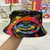 Luxurys Designers Bucket Hat Mens and Womens高品質のファッションレジャー漁師帽子夏の太陽の落書き