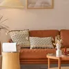 Dekoracja domu poduszka nordycka krojona kwiat dzianina geometryczna Pluszowa pokrywa frędzla 30x50/45x45cm dekoracyjne poduszki na sofę