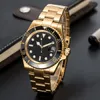 Erkekler AAA Watches Designer 41mm Siyah Dial Otomatik Mekanik Moda Klasik Stil Paslanmaz Çelik Su Geçirmez Aydınlık Safir Seramik Dhgate Saatler