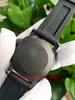 V7 Topsinglelling Werst's Wristwatches 44mm أسود الطلب 01661 Nylon Strap Mens Mens Watch Watch Generation Sate Satches Watches Watches