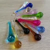 Kroonluchter kristal 10 stks multicolor regendruppels onderdelen 20 80 mm lamp glas hangende hangers kralen gordijnaccessoires