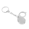 Keychains Multifunctional Magnifying Glass Lens With Keychain Loupe Folding Pocket 10X/15X Magnifier Keyring