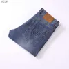 Jeans Men's 2022 High-end Autumn and Winter Men's Jeans Casual Denim Trousers Loose StraightC37G