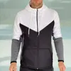 Мужские свитетные спортивные костюмы осенний бег сплайсинг мужской толстовка спортивные набор спортивной одежды
